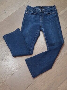 Judy Blue Jeans Women's sz 7/28 Short Boot Cut Mid Rise Denim Jean